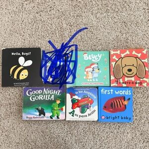Lot of 6 kids Board Books